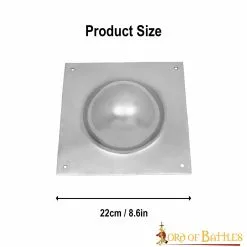 Escudo Medieval De Acero Jefe -Armadura Ventas 2196 3