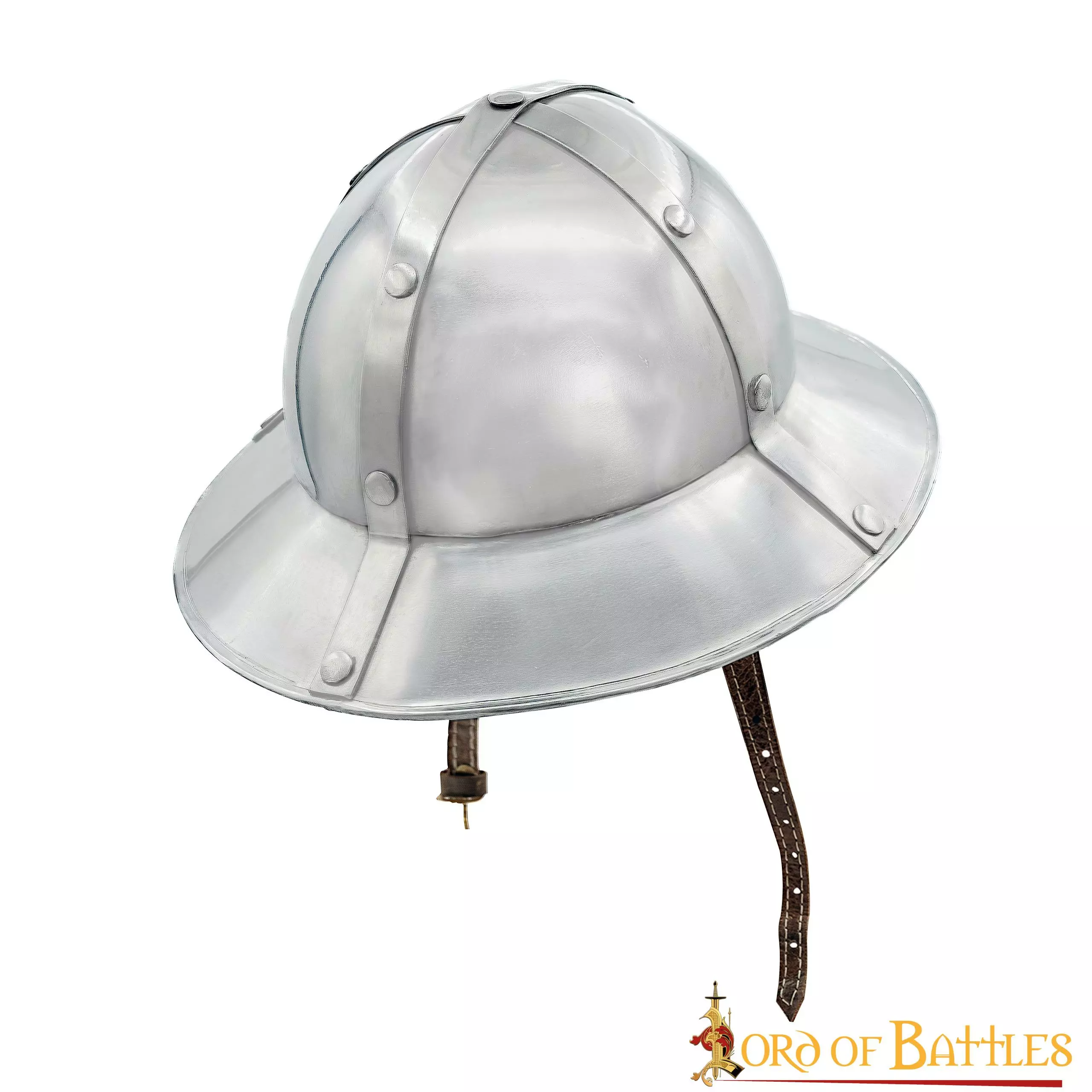 Casco De Infantería Del Siglo XIII-XIV Con Forro De Cuero Calibre 16 4 Casco De Infantería Del Siglo XIII-XIV Con Forro De Cuero Calibre 16 - Imagen 2