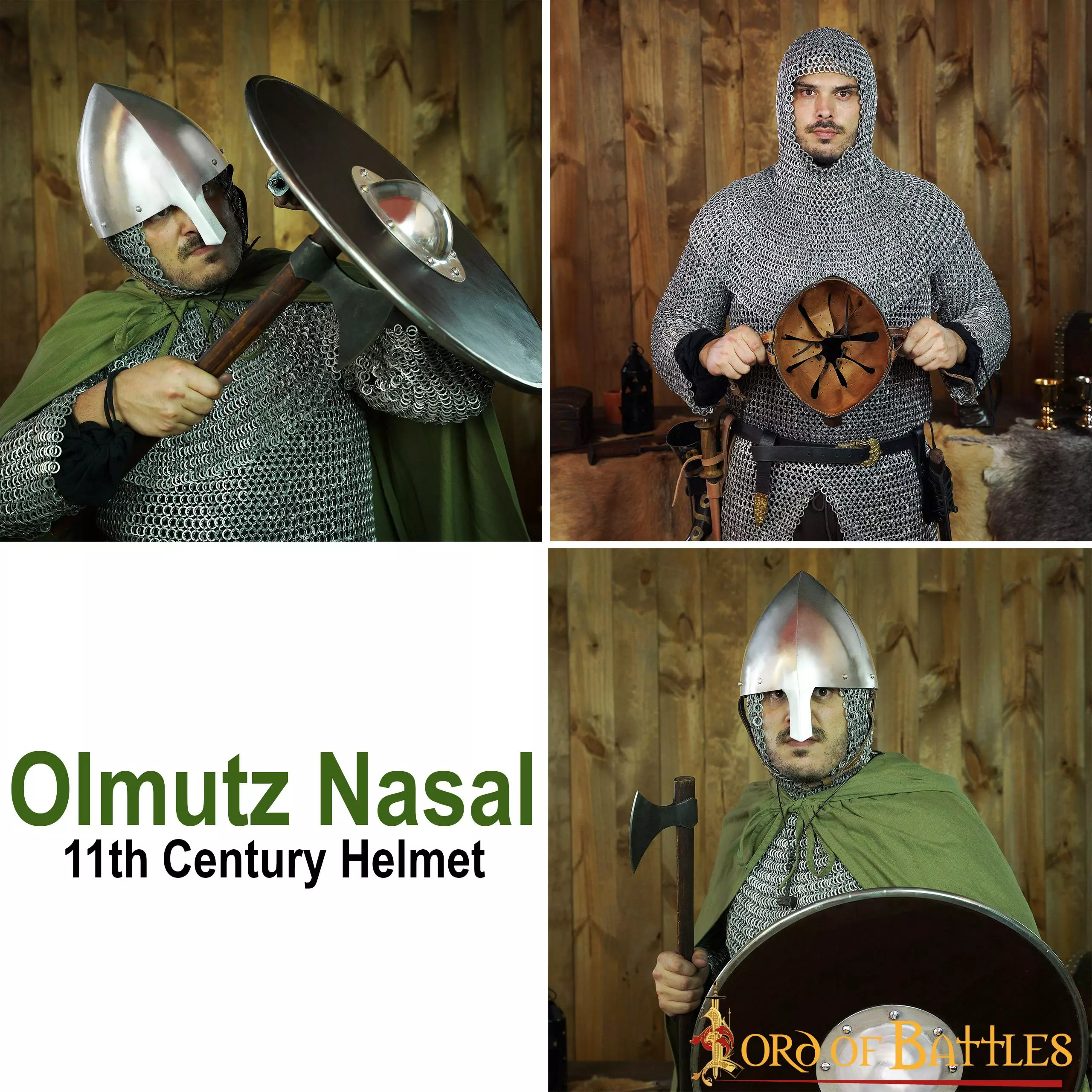 Casco Nasal Olmutz Del Siglo XI Con Forro De Cuero 7 Casco Nasal Olmutz Del Siglo XI Con Forro De Cuero - Imagen 5