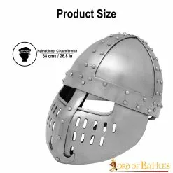 Casco De Caballero Normando Spangenhelm Del Siglo XII-XIII Calibre 16 -Armadura Ventas 2228 3 1
