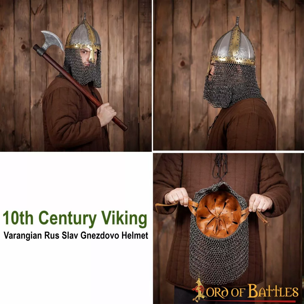 Casco Gnezdovo Vikingo Varangio Rus Eslavo Del Siglo X Calibre 16 7 Casco Gnezdovo Vikingo Varangio Rus Eslavo Del Siglo X Calibre 16 - Imagen 5