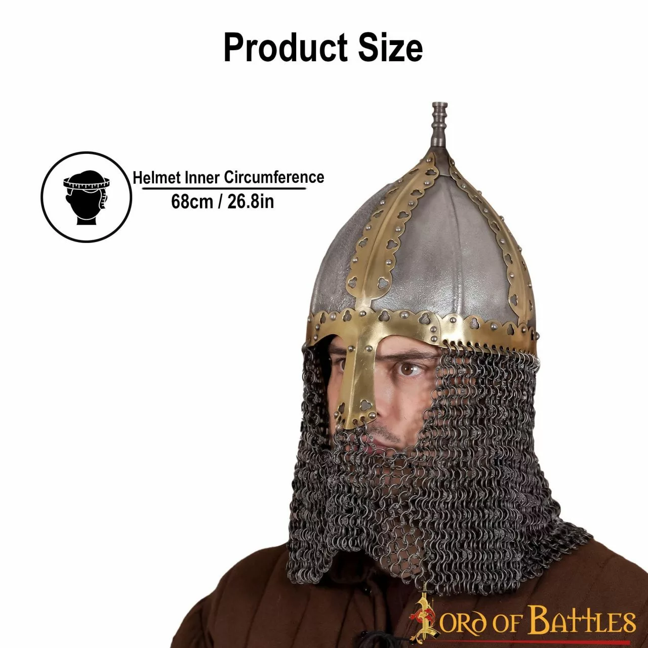 Casco Gnezdovo Vikingo Varangio Rus Eslavo Del Siglo X Calibre 16 5 Casco Gnezdovo Vikingo Varangio Rus Eslavo Del Siglo X Calibre 16 - Imagen 3