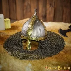 Casco Gnezdovo Vikingo Varangio Rus Eslavo Del Siglo X Calibre 16 13 Casco Gnezdovo Vikingo Varangio Rus Eslavo Del Siglo X Calibre 16 -Armadura Ventas 2253 8 1