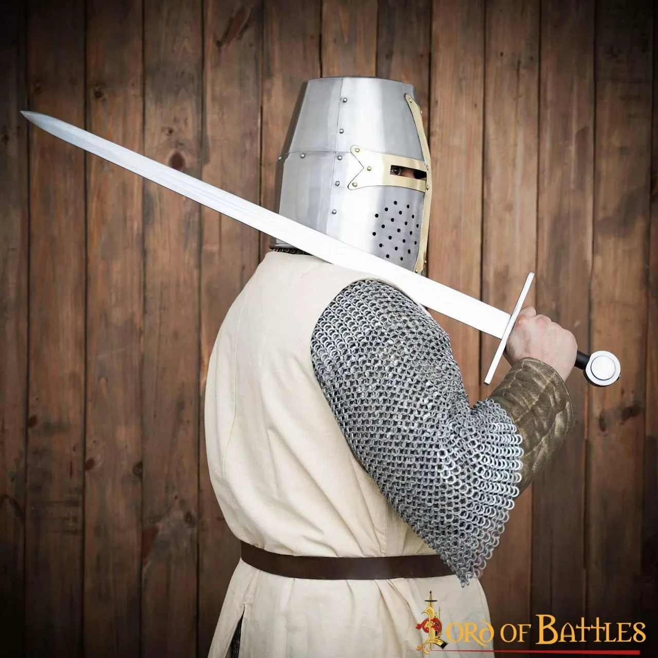 Gran Yelmo De Olla De Los Siglos XIII-XIV 8 Gran Yelmo De Olla De Los Siglos XIII-XIV - Imagen 6