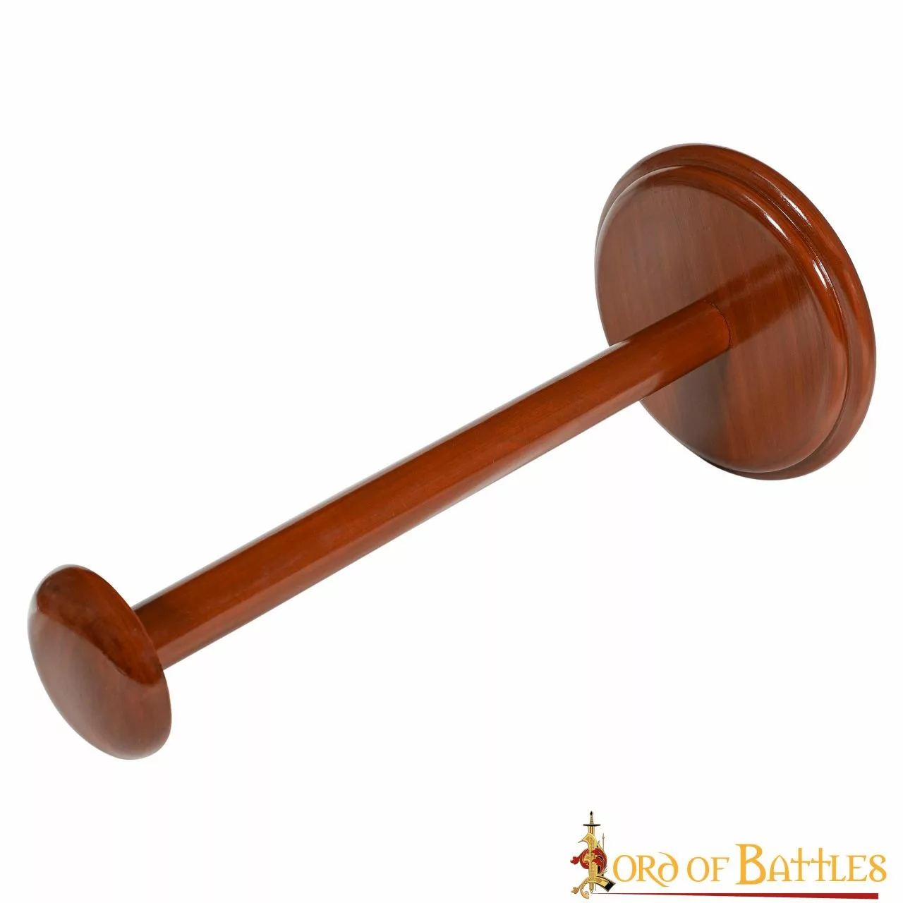 Soporte De Madera Hecho A Mano Para Cascos Con O Sin Aventail 4 Soporte De Madera Hecho A Mano Para Cascos Con O Sin Aventail - Imagen 2