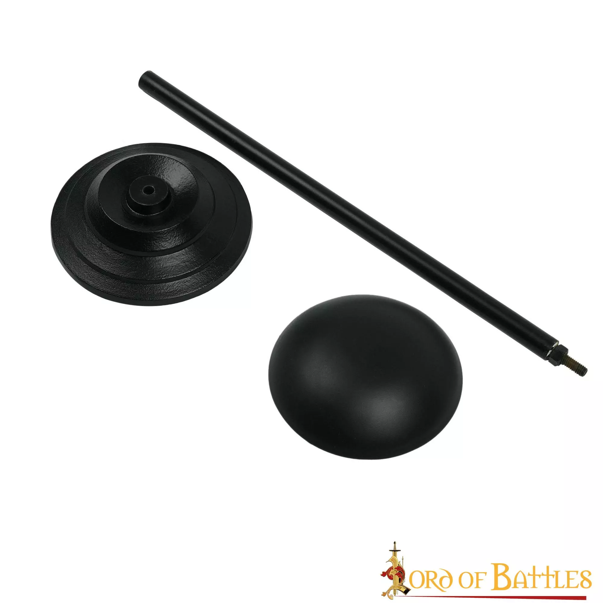 Hierro Hecho A Mano 17? Soporte De Casco Alto Para Cascos Sin Aventail 4 Hierro Hecho A Mano 17? Soporte De Casco Alto Para Cascos Sin Aventail - Imagen 2