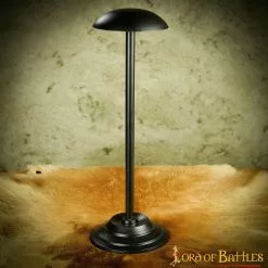 Hierro Hecho A Mano 17? Soporte De Casco Alto Para Cascos Sin Aventail 13 Hierro Hecho A Mano 17? Soporte De Casco Alto Para Cascos Sin Aventail -Armadura Ventas 2301 6