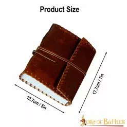 Diario Medieval Con Bordes Cosidos Hecho A Mano Diario De Notas En Piel Genuina -Armadura Ventas 25115 3 2