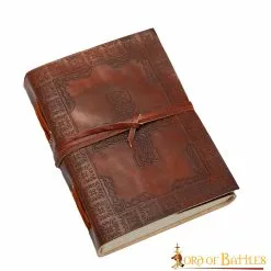 Diario De Cuero Con Cruz Celta Y árbol De La Vida