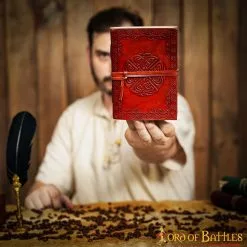 Diario De Fantasía En Relieve Hecho A Mano De Cuero Auténtico Diario Notas -Armadura Ventas 25124 2