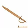 Alfanje Pirata Espada De Entrenamiento De Madera Funcional Hecha A Mano 1 Alfanje Pirata Espada De Entrenamiento De Madera Funcional Hecha A Mano -Armadura Ventas 25125 2