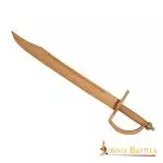 Alfanje Pirata Espada De Entrenamiento De Madera Funcional Hecha A Mano 6 Alfanje Pirata Espada De Entrenamiento De Madera Funcional Hecha A Mano - Imagen 4