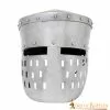 Casco De Acero Con Cubo Histórico Crusader Knight -Armadura Ventas 25178PL16 1