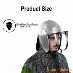 Casco De Langosta De La Guerra Civil Inglesa Siglo XVII -Armadura Ventas 25202 3