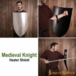 Caballero Medieval Calentador Diestro Y Escudo Personalizable -Armadura Ventas 25209 pattern 2 1