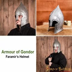 Armadura De Gondor Casco De Acero De Faramir -Armadura Ventas 25219 pattern 2