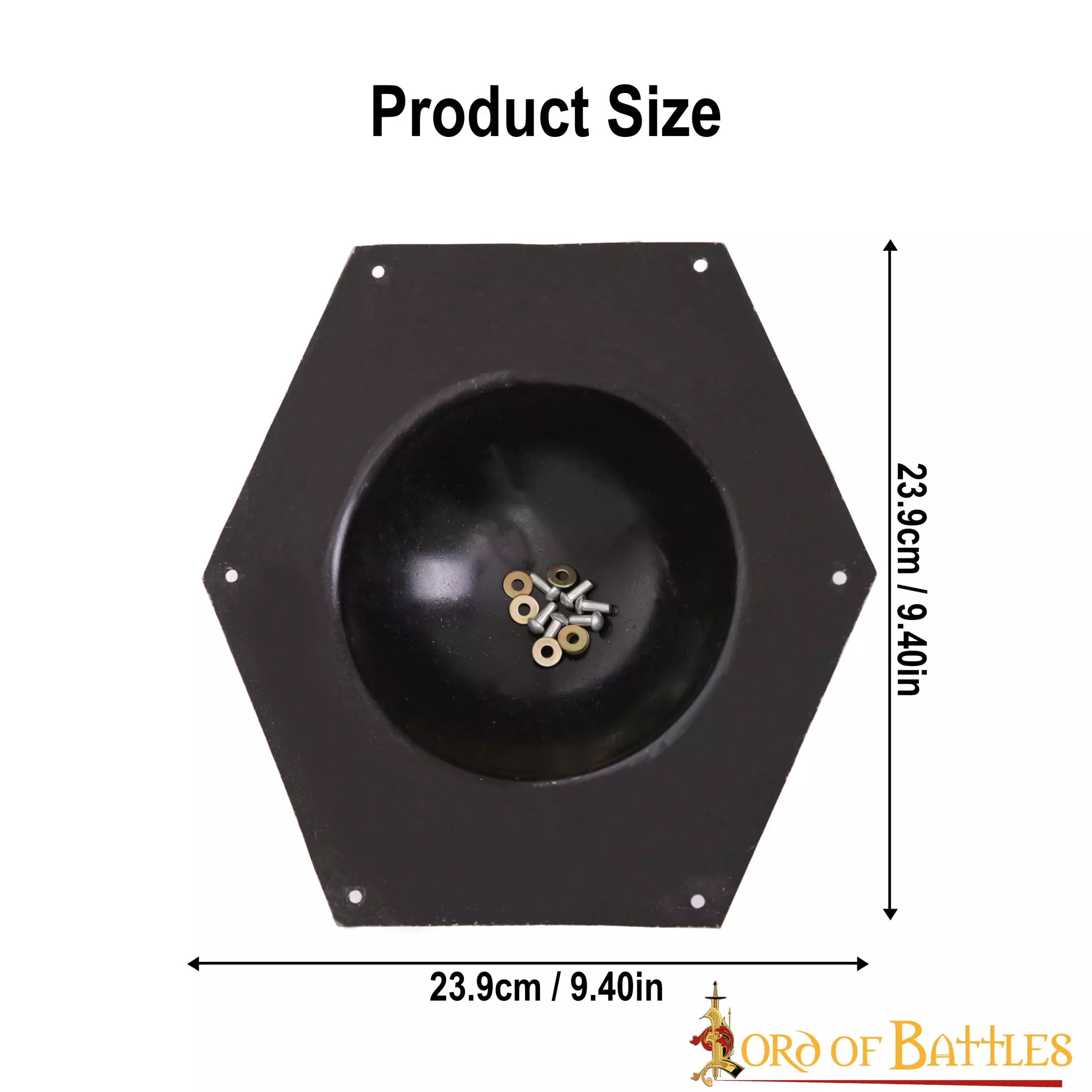 Escudo Romano Jefe Para Scutum Rectangular Hecho A Mano Umbo De Acero 5 Escudo Romano Jefe Para Scutum Rectangular Hecho A Mano Umbo De Acero - Imagen 3