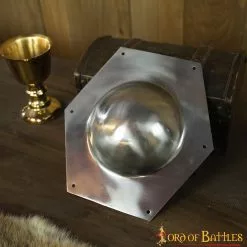 Escudo Romano Jefe Para Scutum Rectangular Hecho A Mano Umbo De Acero 11 Escudo Romano Jefe Para Scutum Rectangular Hecho A Mano Umbo De Acero -Armadura Ventas 25245 04 scaled 1