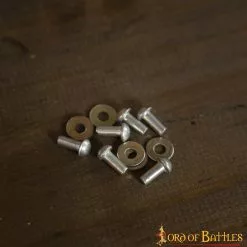 Escudo Romano Jefe Para Scutum Rectangular Hecho A Mano Umbo De Acero 13 Escudo Romano Jefe Para Scutum Rectangular Hecho A Mano Umbo De Acero -Armadura Ventas 25245 06 scaled 1