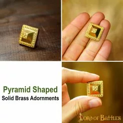 Juego De 5 Soportes Funcionales De Cuero De Latón Macizo Elite Pure 11 Juego De 5 Soportes Funcionales De Cuero De Latón Macizo Elite Pure -Armadura Ventas 25261 5pcs pattern 2