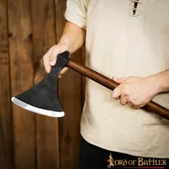 Cabeza De Hacha Danesa Forjada A Mano -Armadura Ventas 25282 3