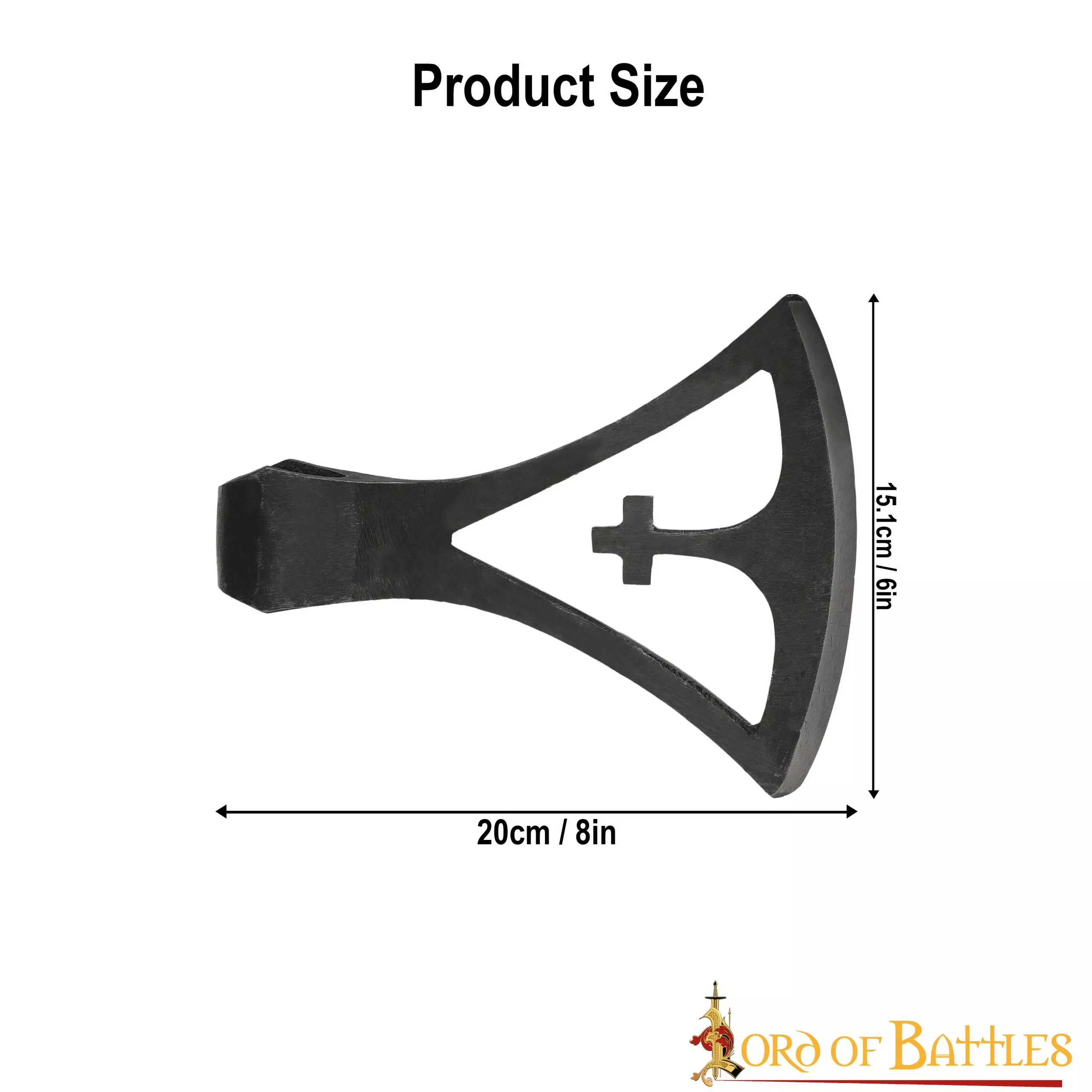 Cabeza De Hacha Vikinga Gotland Forjada A Mano En Acero Al Carbono 5 Cabeza De Hacha Vikinga Gotland Forjada A Mano En Acero Al Carbono - Imagen 3