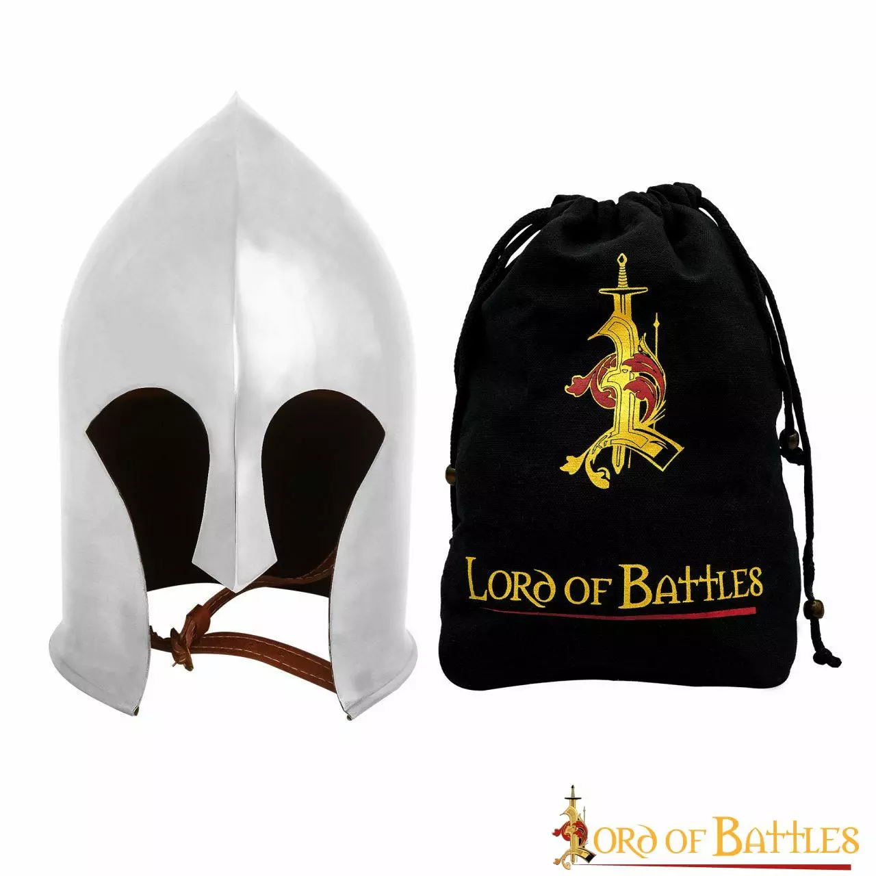 Casco De Guerrero Elfo Con Forro De Cuero Para LARP Y Cosplay Calibre 16 3 Casco De Guerrero Elfo Con Forro De Cuero Para LARP Y Cosplay Calibre 16