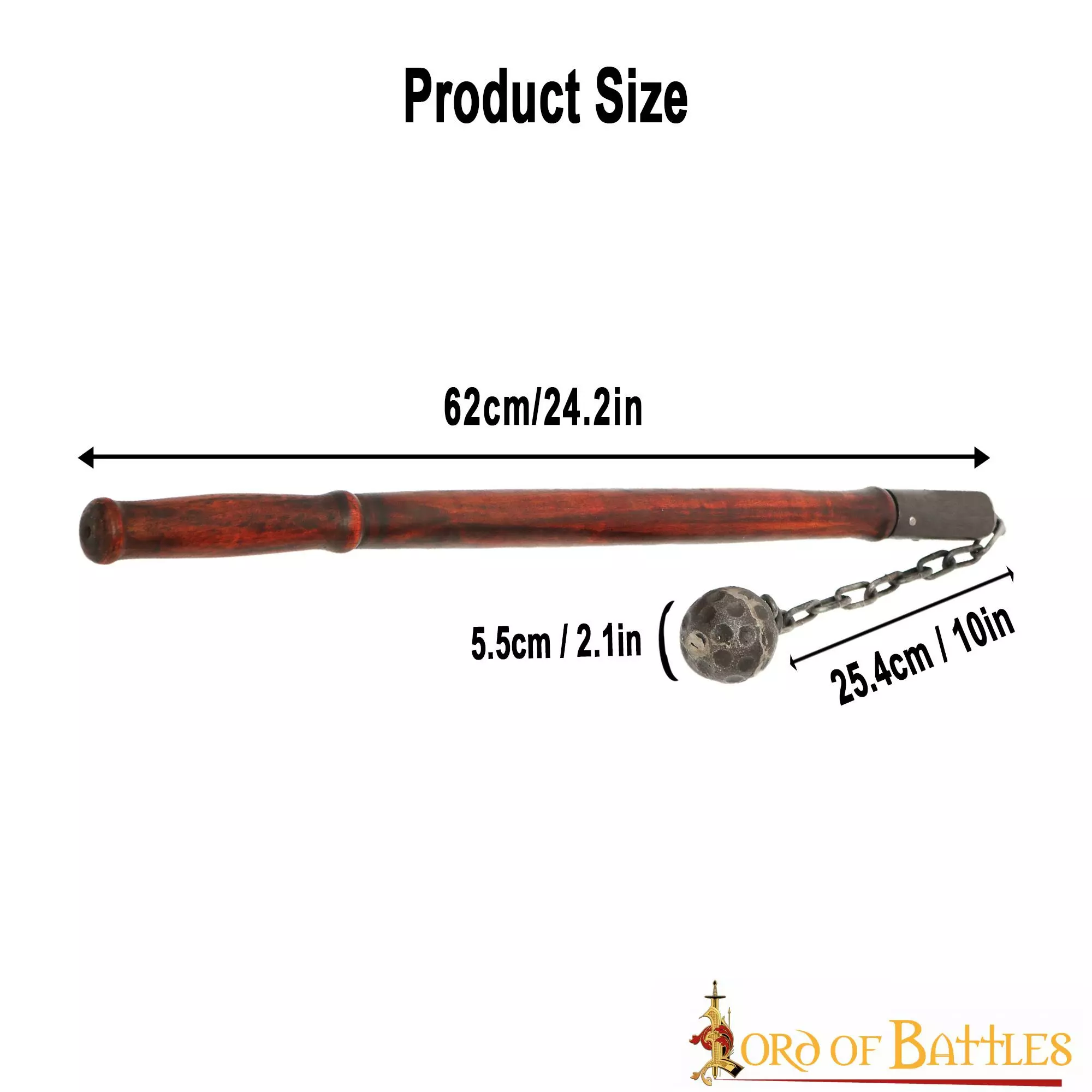 Azotador Medieval De Una Bola 5 Azotador Medieval De Una Bola - Imagen 3