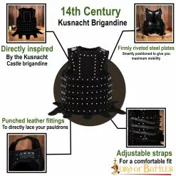 Brigandine De Kusnacht Del Siglo XIV -Armadura Ventas 25385 pattern1