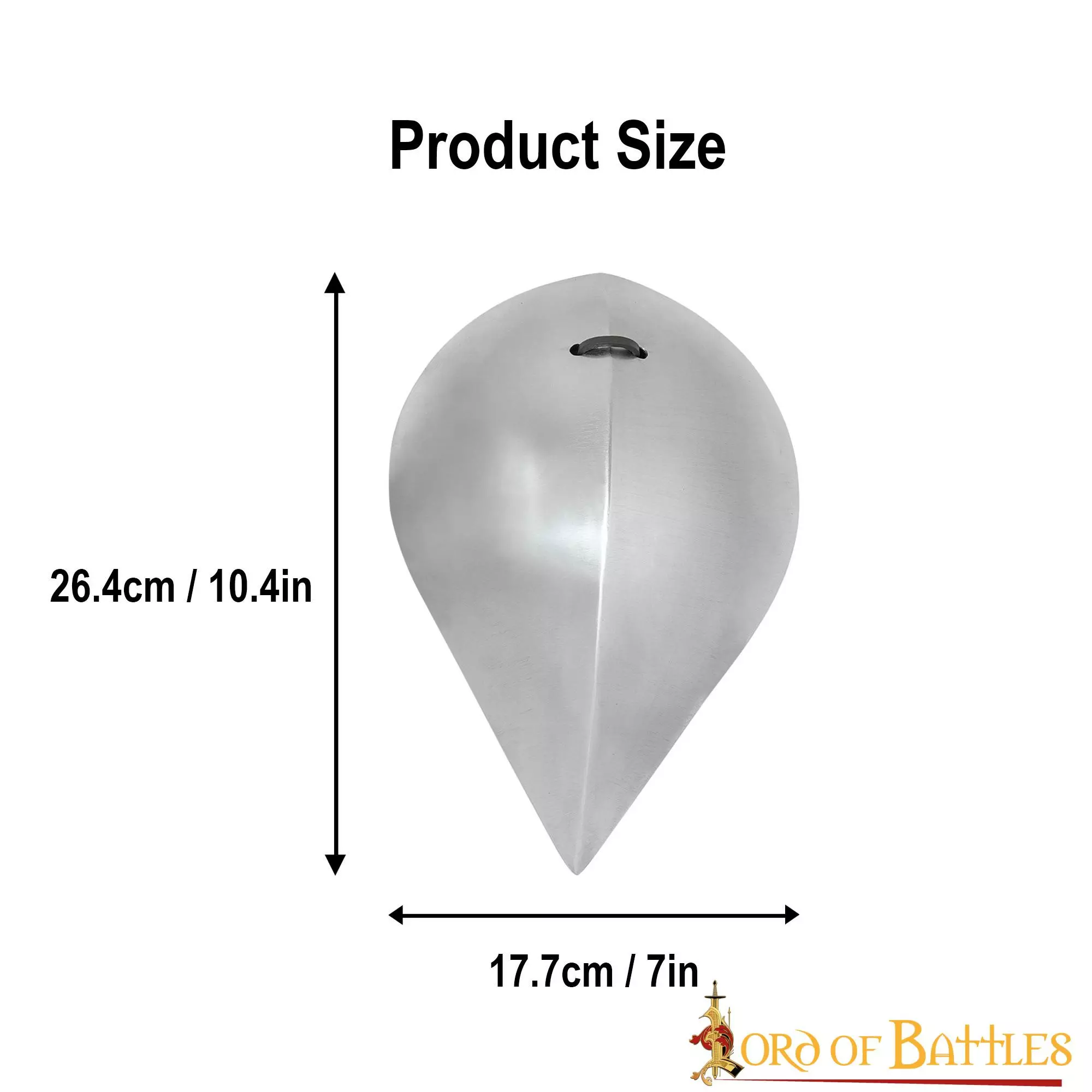 Armadura Medieval De Acero Visby Pauldrons Protección De Hombros Calibre 16 6 Armadura Medieval De Acero Visby Pauldrons Protección De Hombros Calibre 16 - Imagen 4