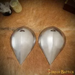 Armadura Medieval De Acero Visby Pauldrons Protección De Hombros Calibre 16