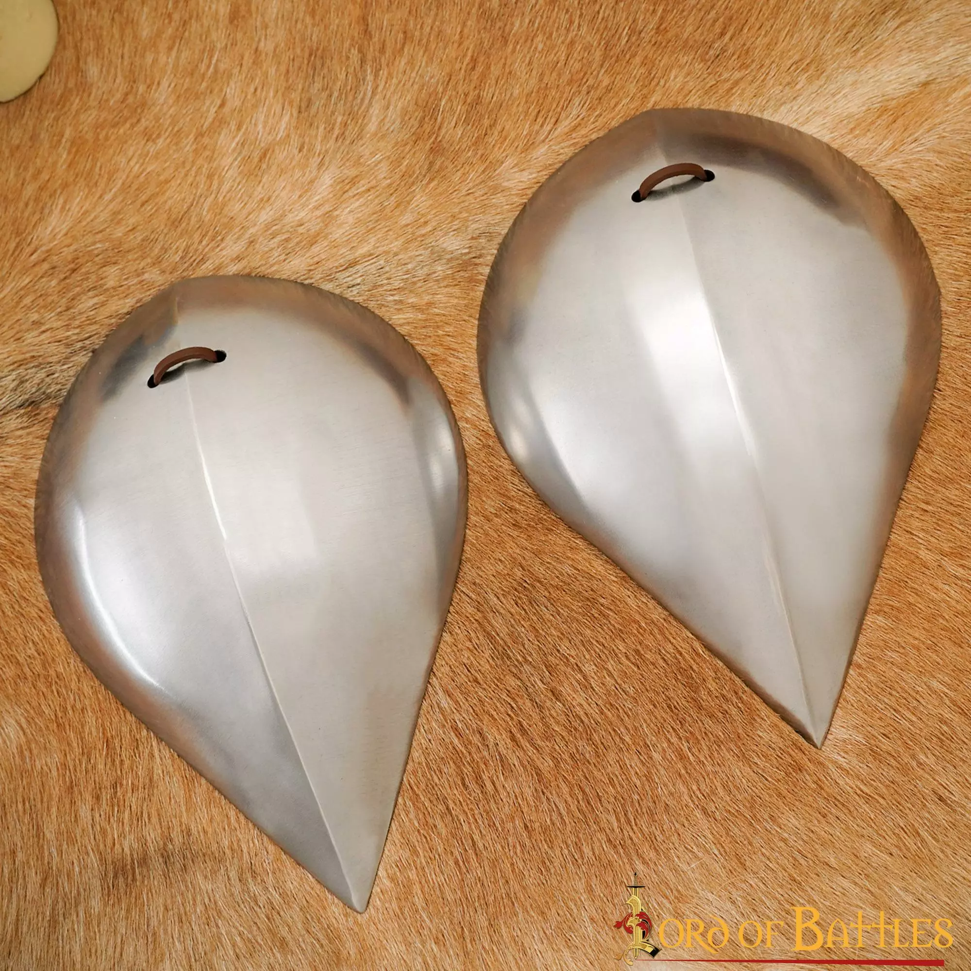 Armadura Medieval De Acero Visby Pauldrons Protección De Hombros Calibre 16 8 Armadura Medieval De Acero Visby Pauldrons Protección De Hombros Calibre 16 - Imagen 6