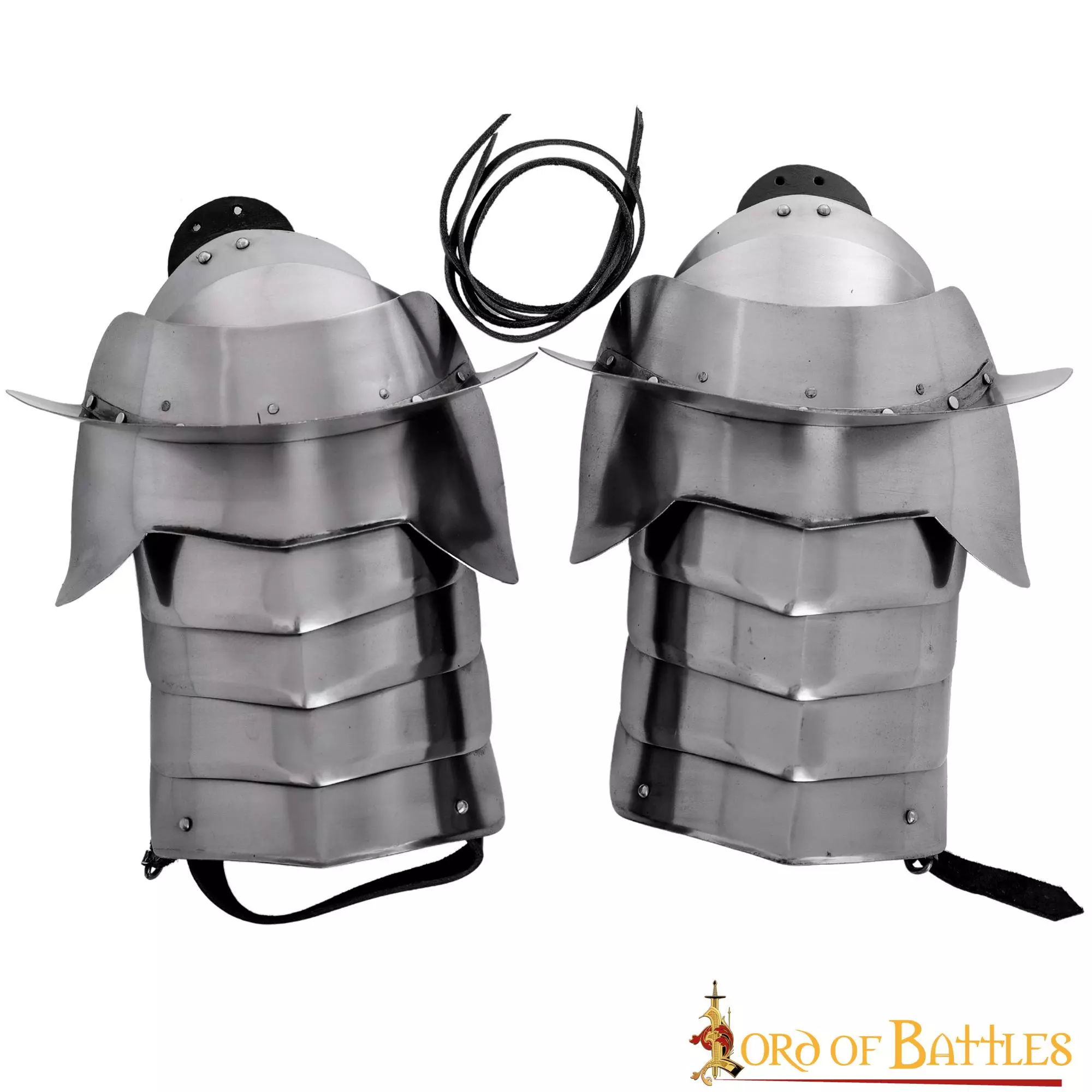 Fantasy Knight Pauldrons Con Rompehojas Calibre 18 4 Fantasy Knight Pauldrons Con Rompehojas Calibre 18 - Imagen 2