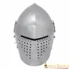 Casco Bascinet Medieval De Visera Completa Calibre 14 -Armadura Ventas 25426PL14 0