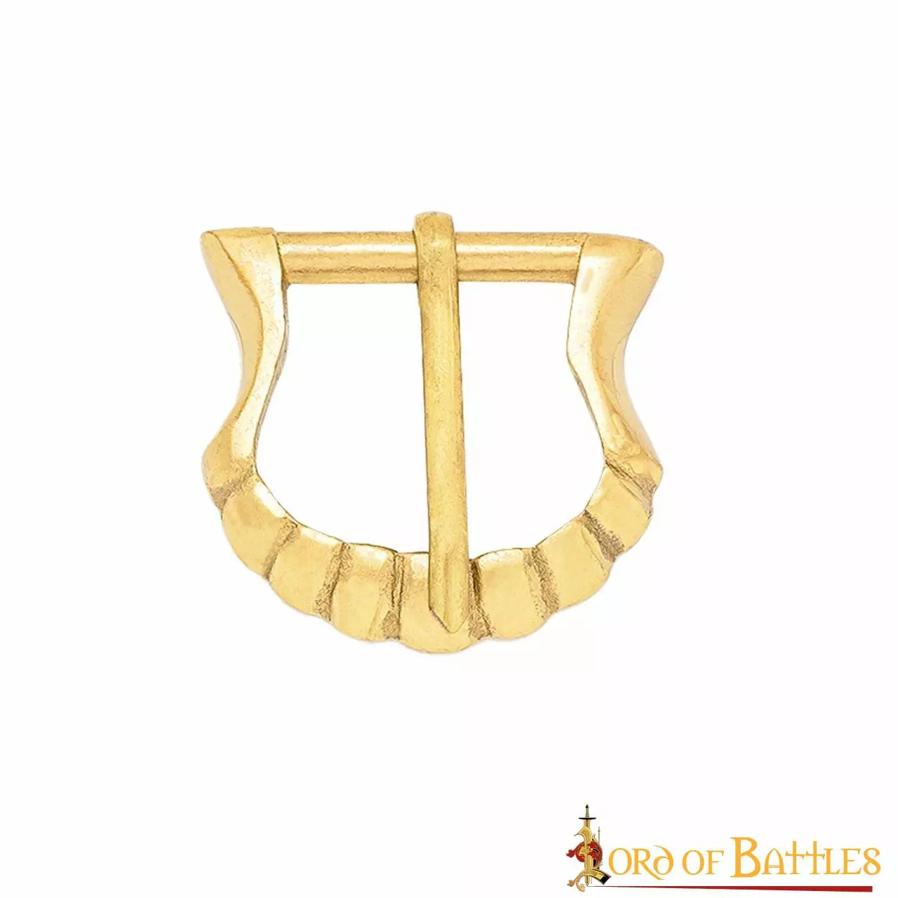 Hebilla Medieval De Latón Macizo 3 Hebilla Medieval De Latón Macizo