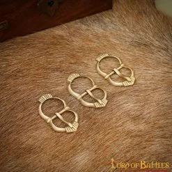 Juego De 3 Hebillas De Latón Bajomedievales -Armadura Ventas 25434 3pcs 5