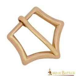 Armadura Ventas 14 Hebilla Corona Pentágono De Latón Macizo