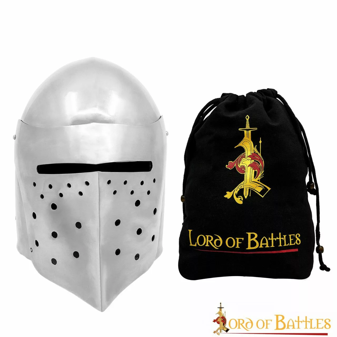 Siglo XIV Caballero Bascinet Totalmente Funcional BATTLE READY Casco De Acero Calibre 16 3 Siglo XIV Caballero Bascinet Totalmente Funcional BATTLE READY Casco De Acero Calibre 16