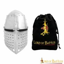 Gran Casco De Sir Richard Pembridge (s. XIV) Forro Acolchado