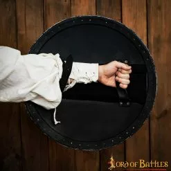 Escudo Redondo De Acero Rodella Hecho A Mano SCA Reenactments And Décor -Armadura Ventas 25619 3