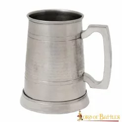 The Adventurer Taza De Cerveza De Acero Inoxidable Con Textura Martillada