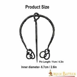 El Guardabosques élfico Fíbula Anudada Forjada A Mano -Armadura Ventas 25783 3 1