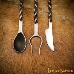 Juego De Cubiertos Rústicos Forjados A Mano 13 Juego De Cubiertos Rústicos Forjados A Mano -Armadura Ventas 25785 7