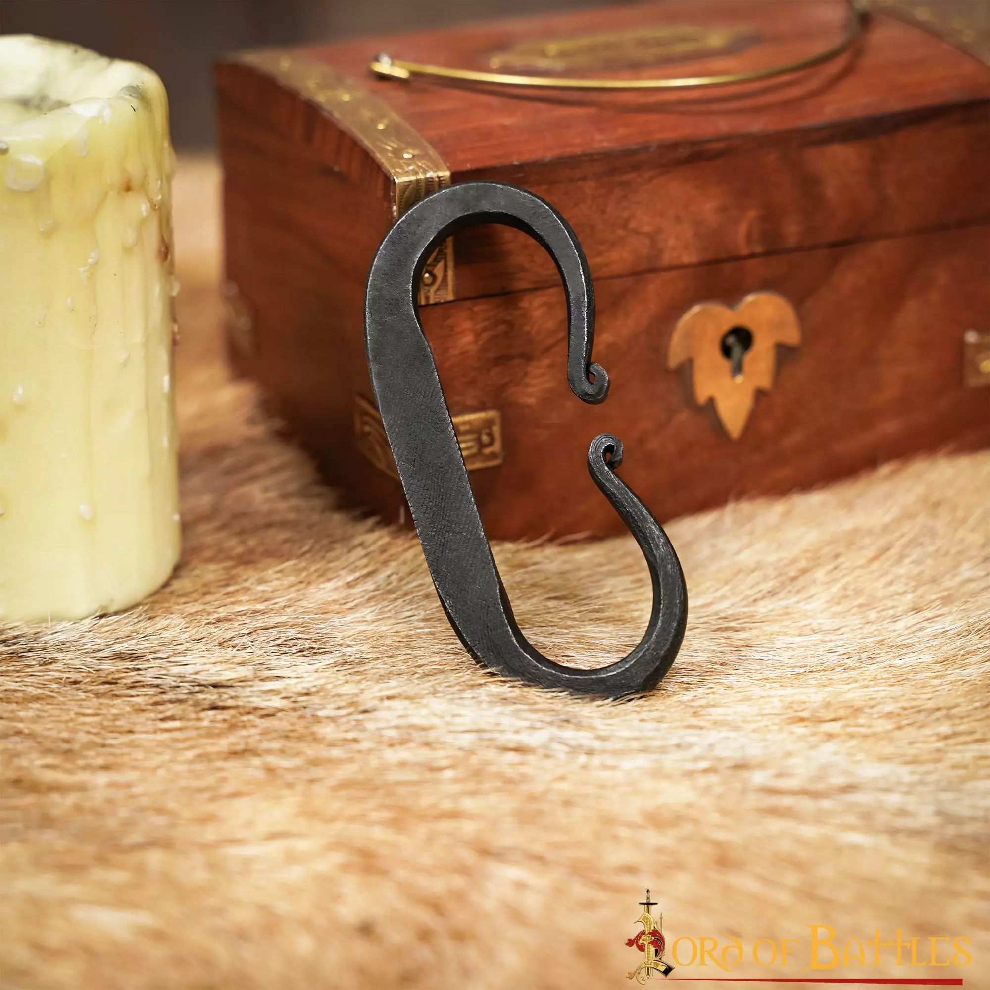 Pequeño Y Robusto Percutor De Fuego Germánico Forjado A Mano Equipo De Campamento Funcional 8 Pequeño Y Robusto Percutor De Fuego Germánico Forjado A Mano Equipo De Campamento Funcional - Imagen 6