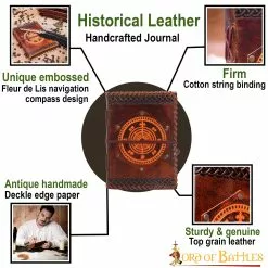 Brújula De Navegación Fleur De Lis Diario De Notas De Cuero Auténtico Hecho A Mano 11 Brújula De Navegación Fleur De Lis Diario De Notas De Cuero Auténtico Hecho A Mano -Armadura Ventas 25799 pattern1