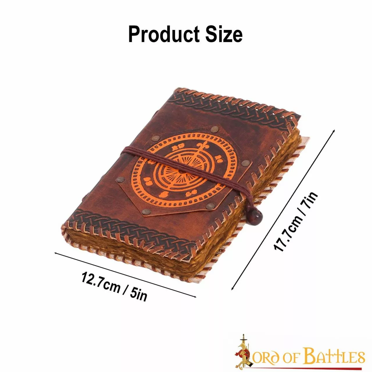 Brújula De Navegación Fleur De Lis Diario De Notas De Cuero Auténtico Hecho A Mano 5 Brújula De Navegación Fleur De Lis Diario De Notas De Cuero Auténtico Hecho A Mano - Imagen 3