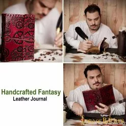 Steampunk Journal Diario De Notas Hecho A Mano En Piel Auténtica 12 Steampunk Journal Diario De Notas Hecho A Mano En Piel Auténtica -Armadura Ventas 25804 pattern 2 1