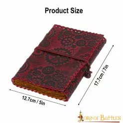 Steampunk Journal Diario De Notas Hecho A Mano En Piel Auténtica 10 Steampunk Journal Diario De Notas Hecho A Mano En Piel Auténtica -Armadura Ventas 25804 3