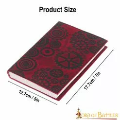 Steampunk Journal Diario De Notas Hecho A Mano En Piel Auténtica -Armadura Ventas 25809 3 1