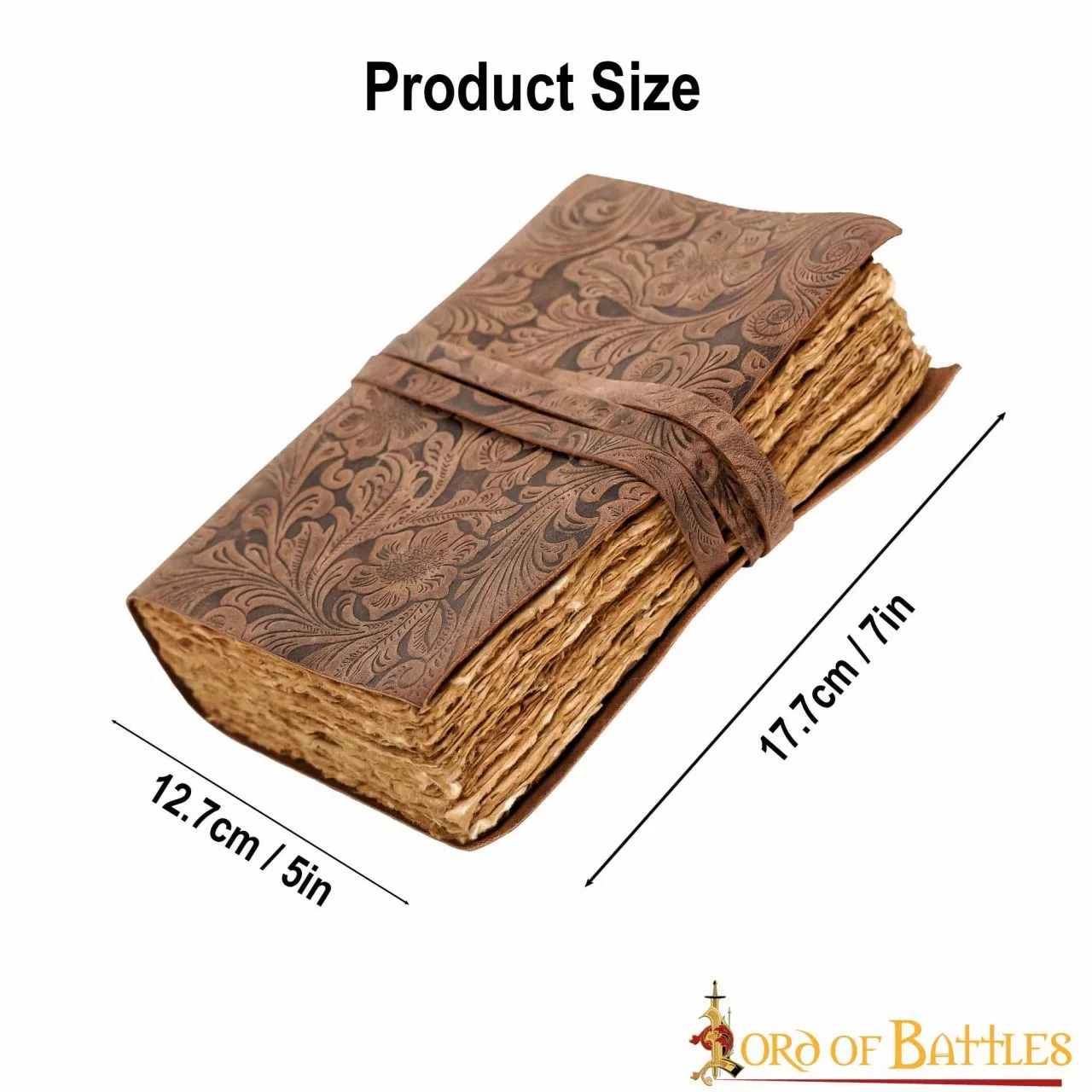 Precioso Diario De Fantasía Hecho A Mano En Piel Auténtica Diario Notas 5 Precioso Diario De Fantasía Hecho A Mano En Piel Auténtica Diario Notas - Imagen 3